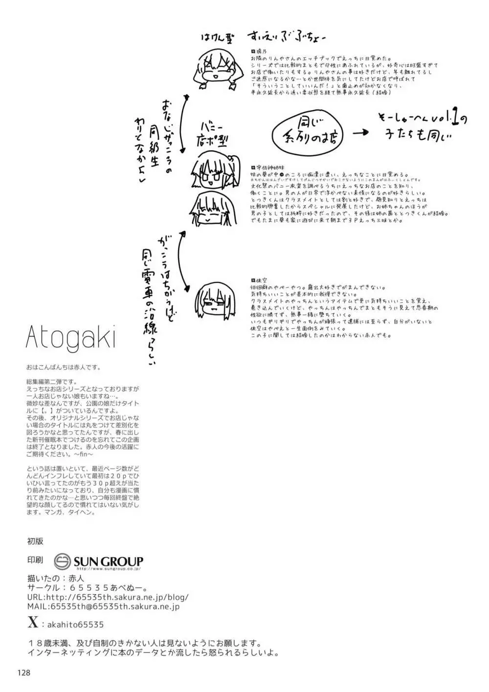 えっちな♥お店の娘総集編 Vol.2 - page127