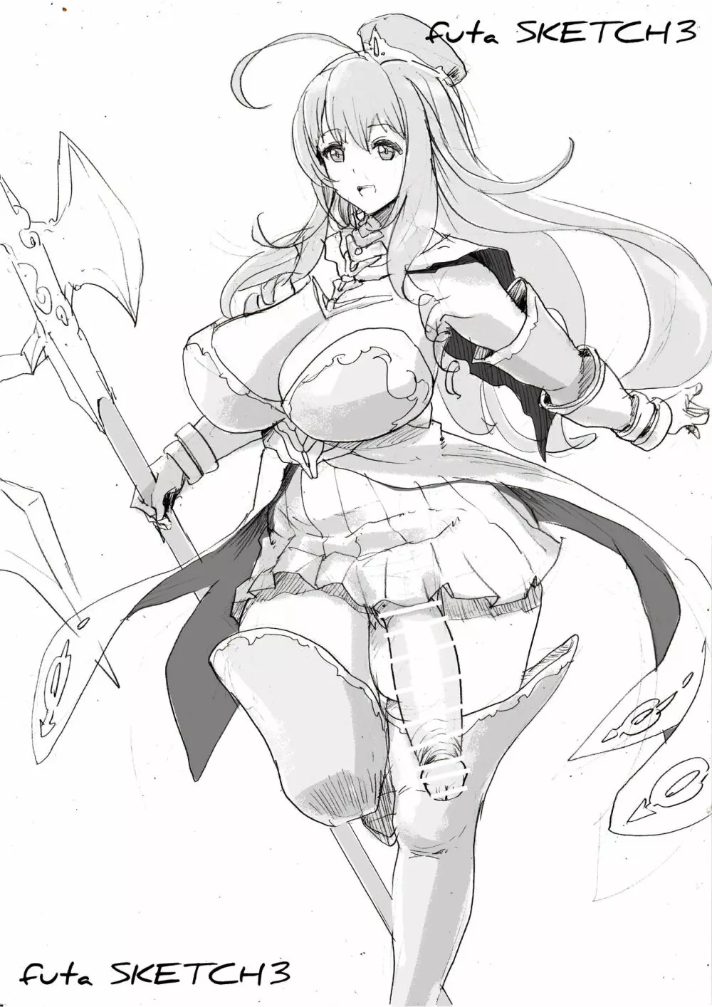 futa SKETCH 3 冒険者異世界編 - page21