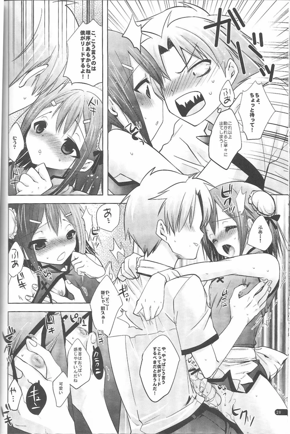 バカと秀吉と2巻のアレ - page27