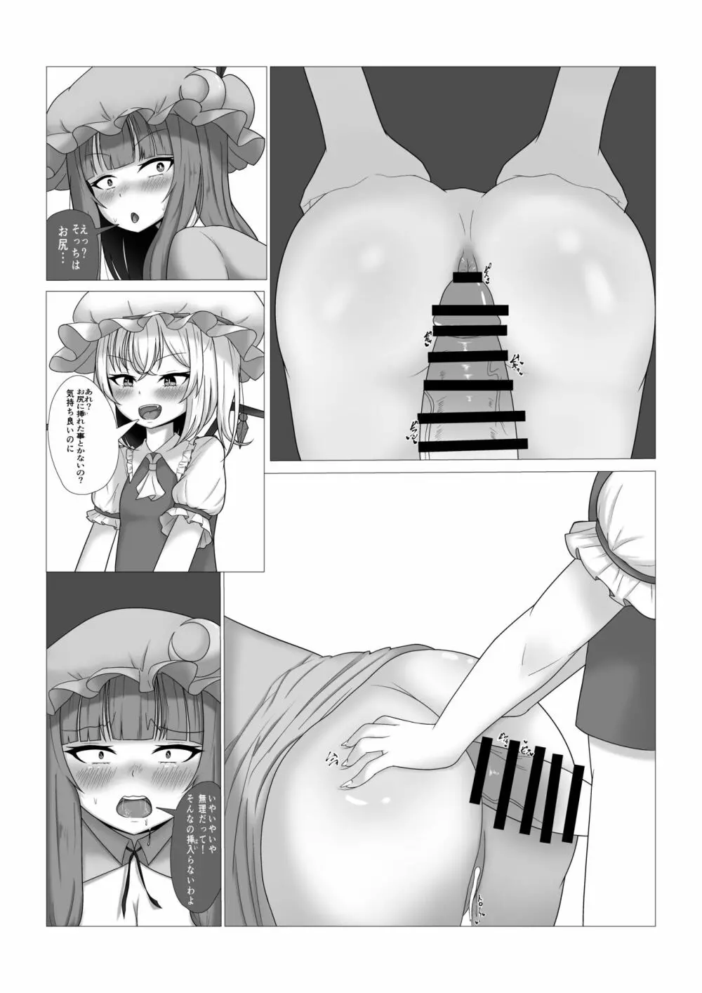 パチュリー様の壁尻本 - page14