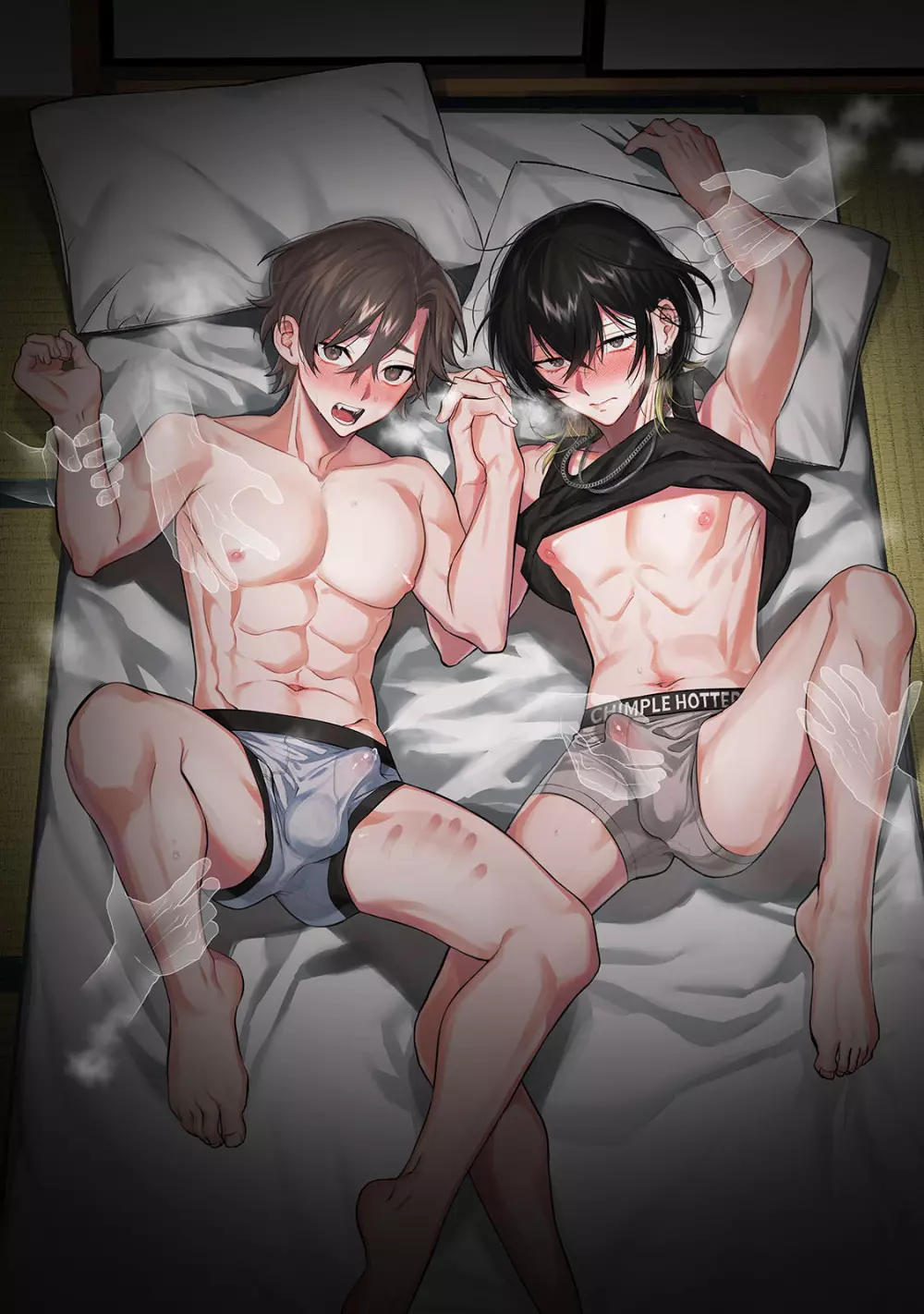 男色霊の棲むアパート２～ノンケの先輩後輩が同居中に二人揃ってメス堕ちなんかするハズない～ - page67