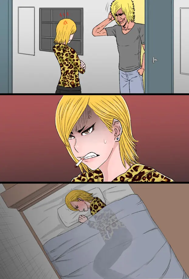 超おっかないウチのヤンキー母ちゃんがチャラ男のズル剥けチ○ポに完全敗北した話 - page46