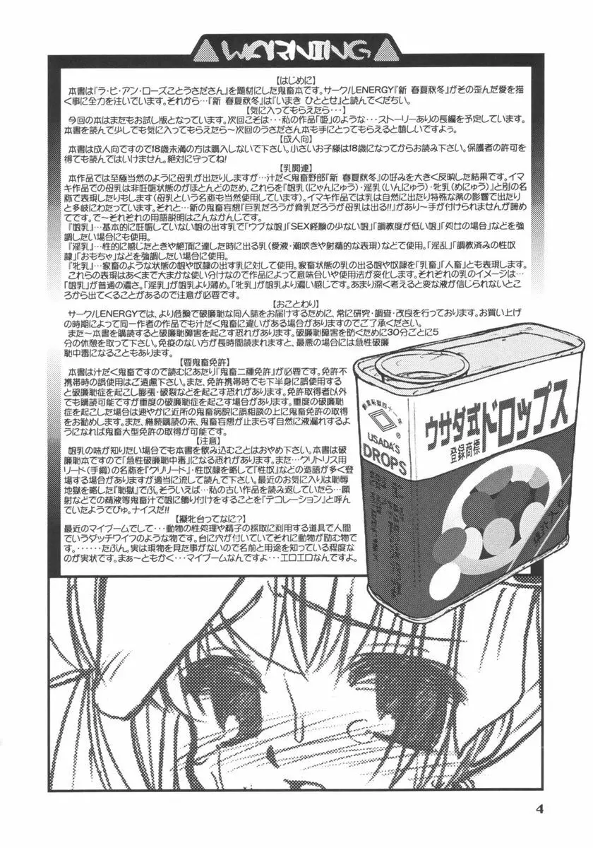 (同人誌) [サークルENERGY] Usada Drop!!(ウサダドロップ!!) 2 - page3