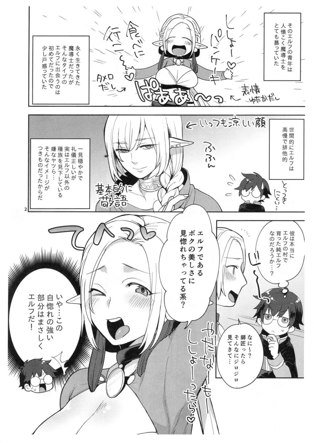 魔導士の弟子 - page2