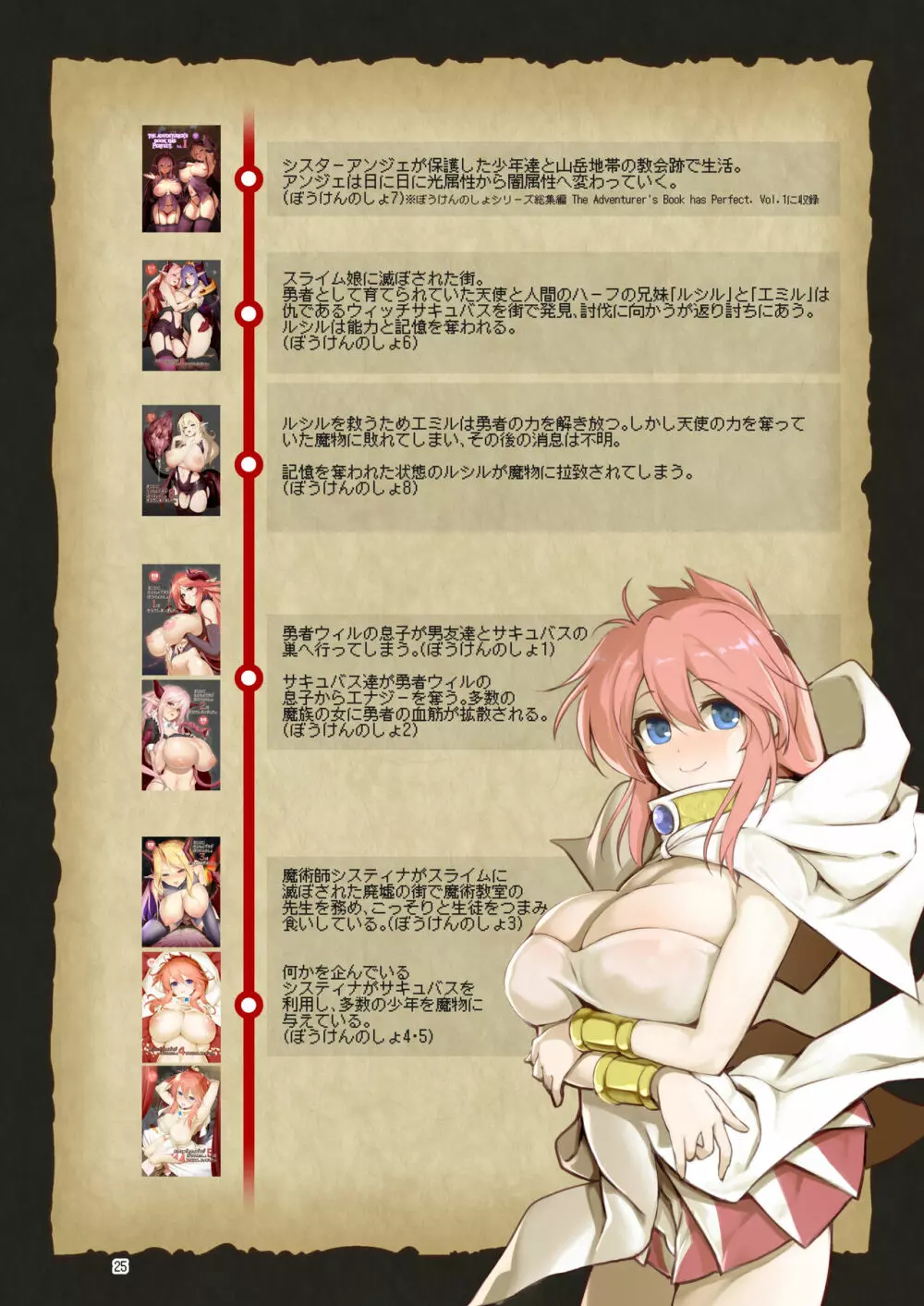 まことに ざんねんですが ぼうけんのしょ9は消えてしまいました。 - page25