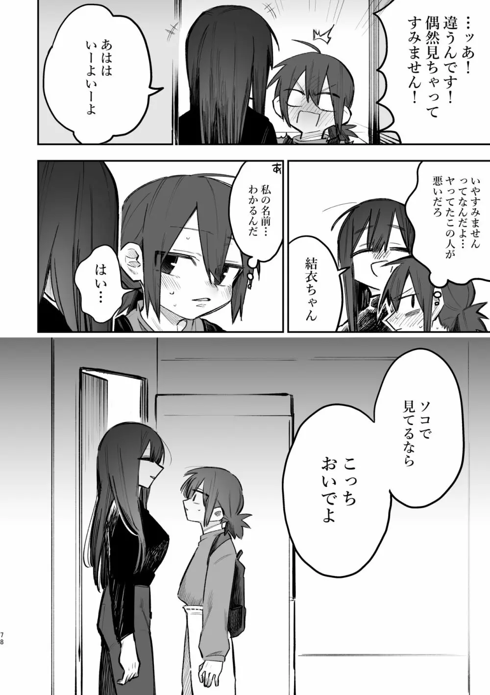 3P百合えっちアンソロジー - page79