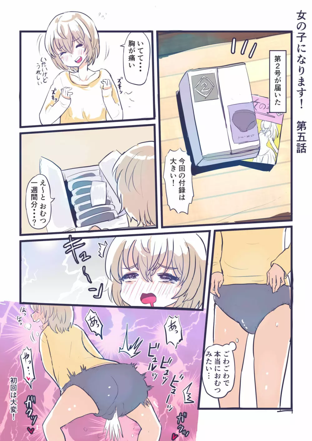 女の子になります！ - page8