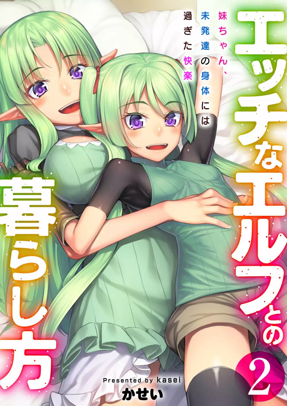 エッチなエルフとの暮らし方2巻 ~妹ちゃん、未発達の身体には過ぎた快楽~