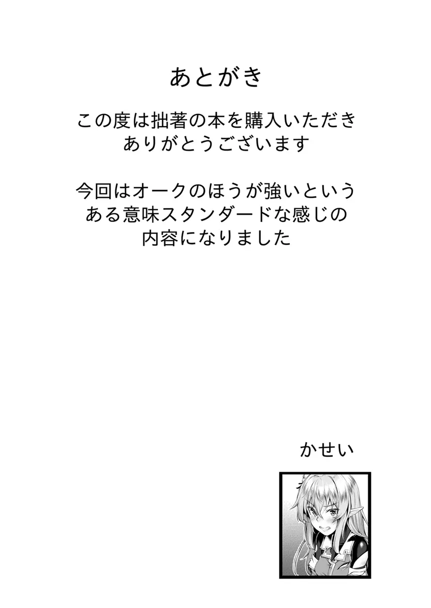 エッチなエルフとの暮らし方3巻 ～堕ちた美人姉妹…終わらないオークの性宴～ - page28