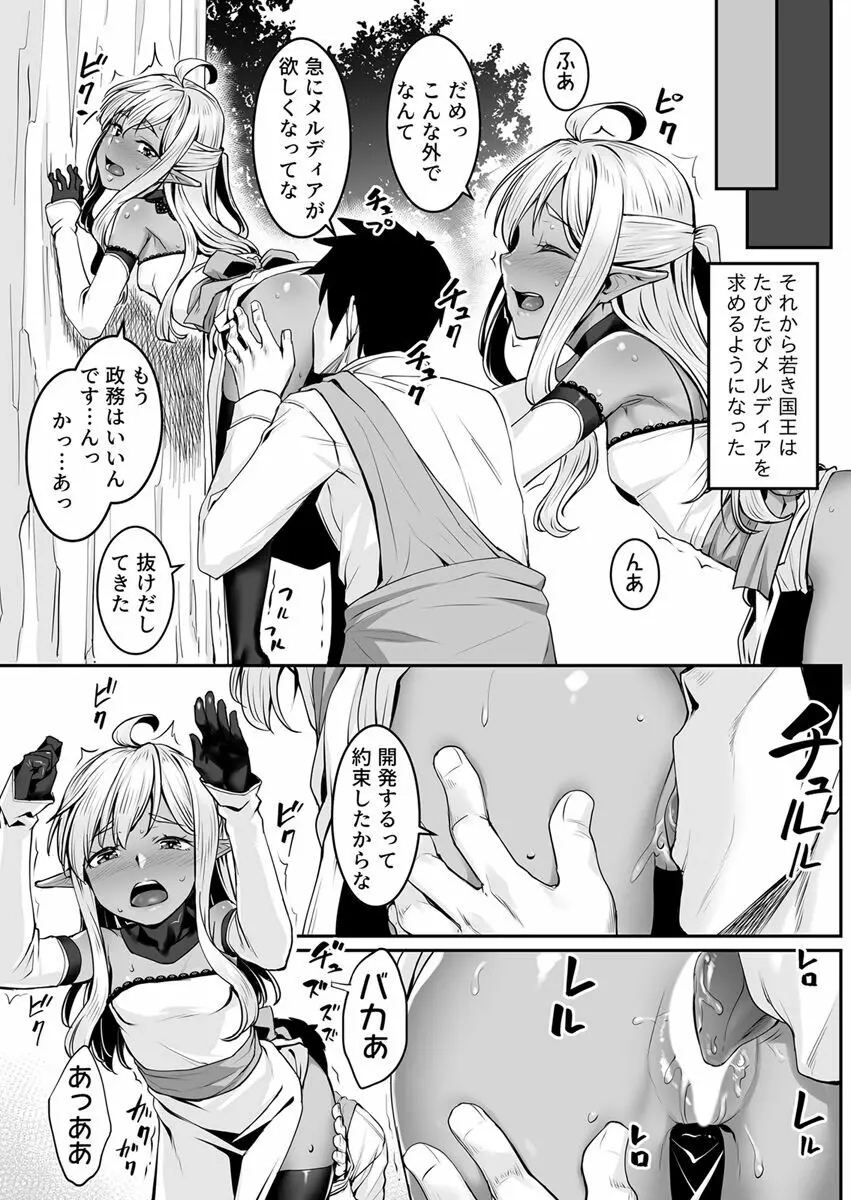 エッチなエルフとの暮らし方7巻 ～ダークエルフの姫君といちゃこらックス～ - page17