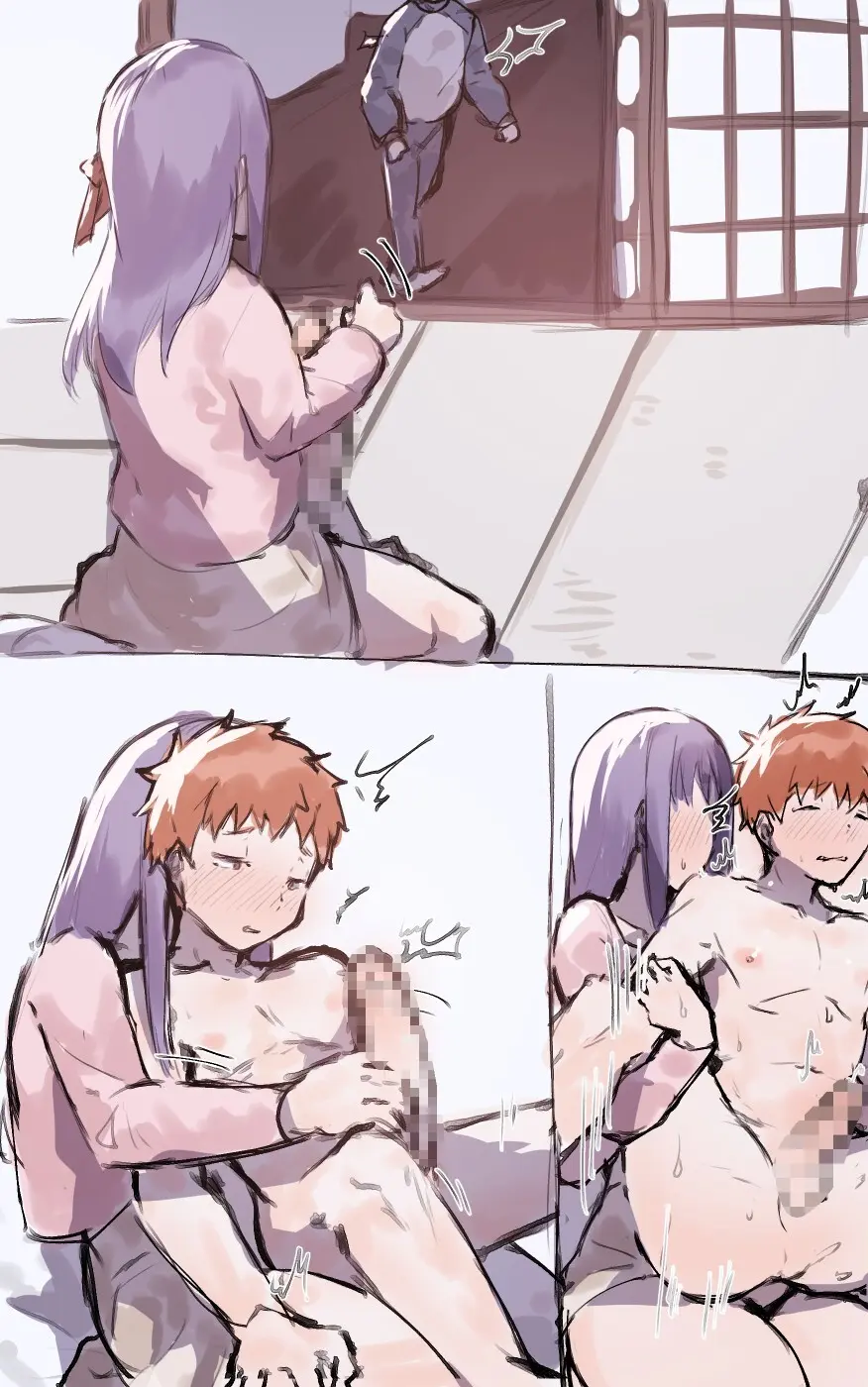 Saber, Rin, Sakura and Rider tops Shirou - page3