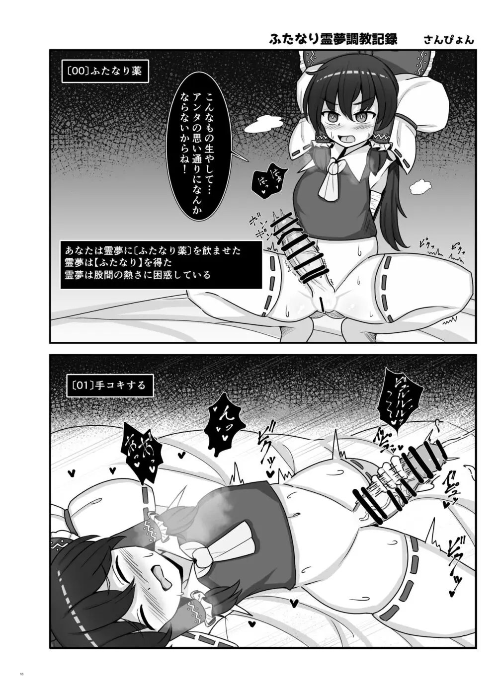 東方ふたなり受け合同誌 - page10