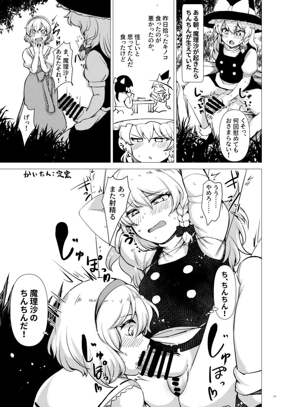 東方ふたなり受け合同誌 - page233