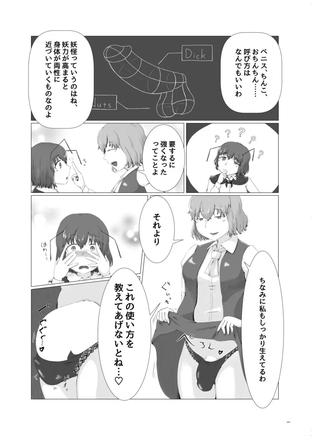 東方ふたなり受け合同誌 - page243
