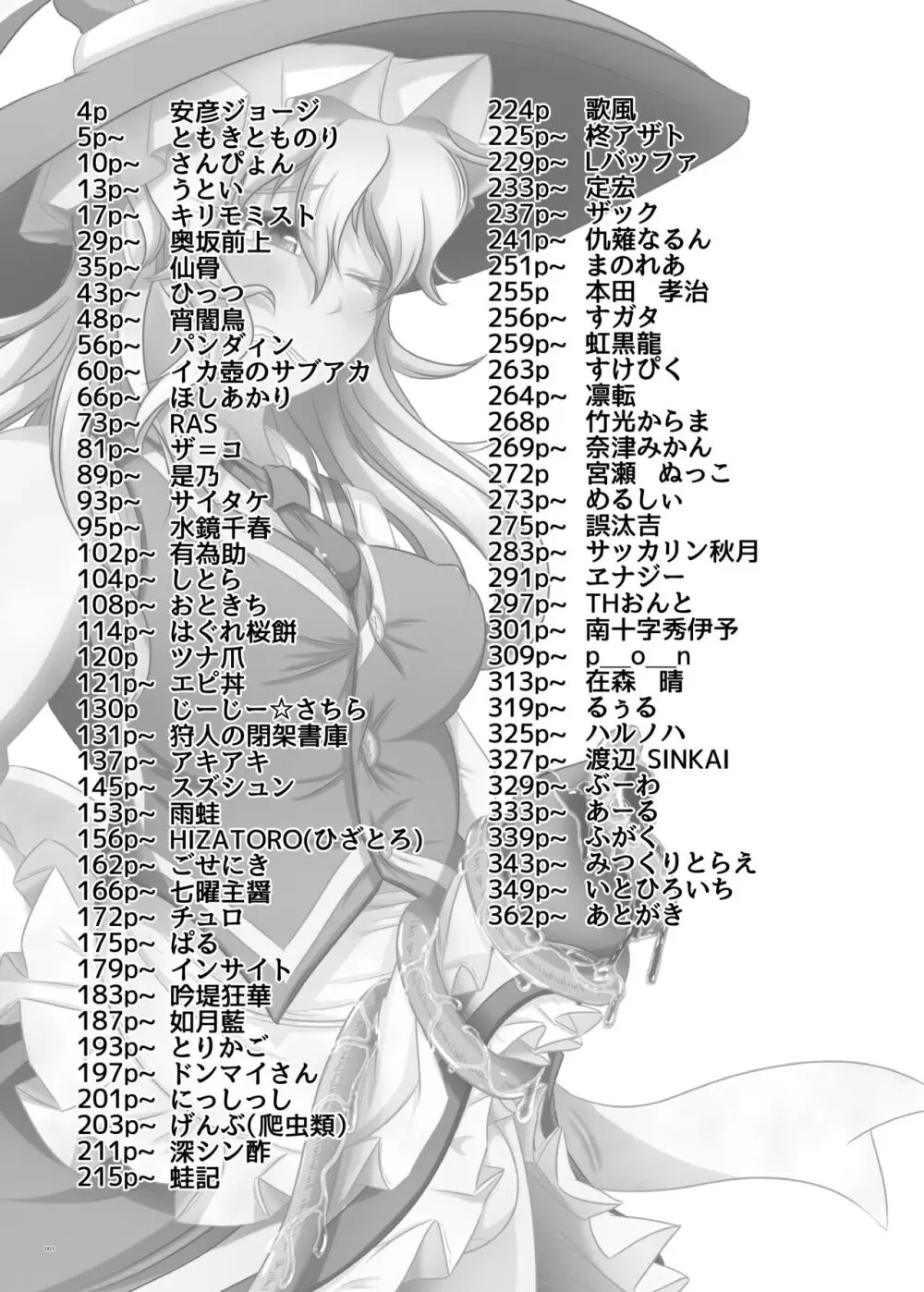東方ふたなり受け合同誌 - page3
