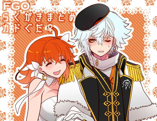 FGO raku ga ki tsume 14 [kado guda ♀]][ fate grand order )