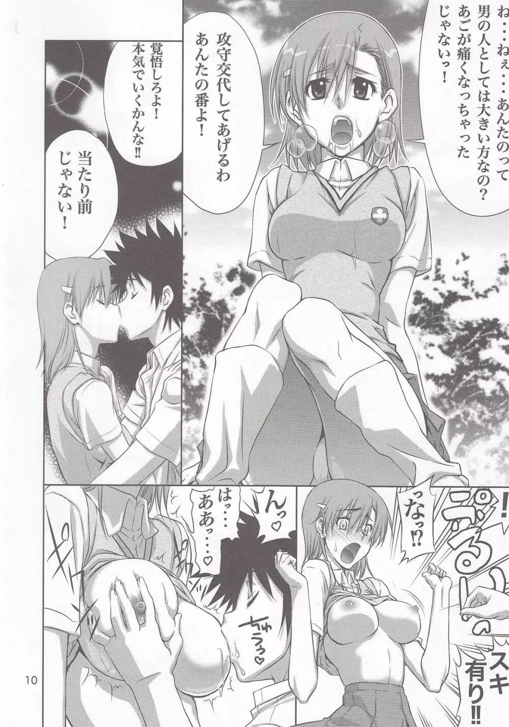 とうま×御坂の萌え同人誌 - page9