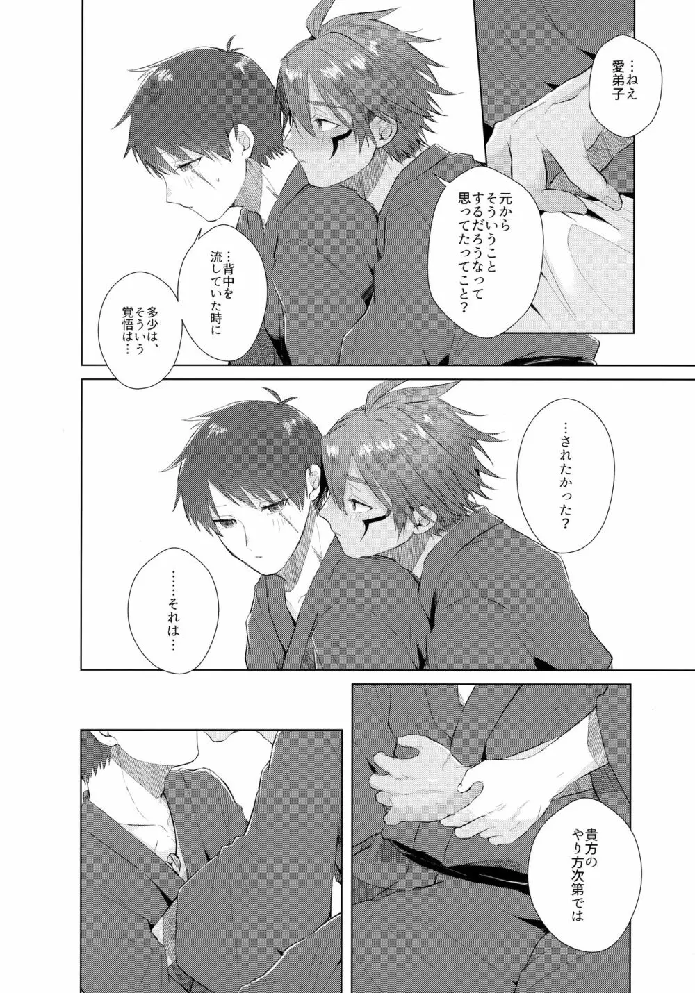 師弟水入らず？ - page15