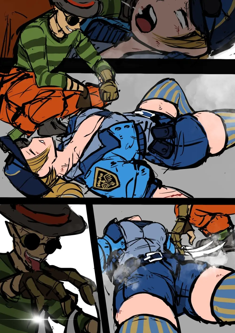 Lucia Morgan VS Choi Bounge - page5