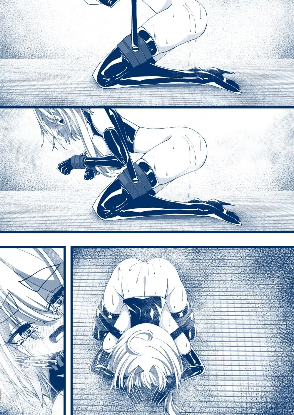 馬之助ちゃん貞操帯絶頂禁止漫画・進捗段階 - page9