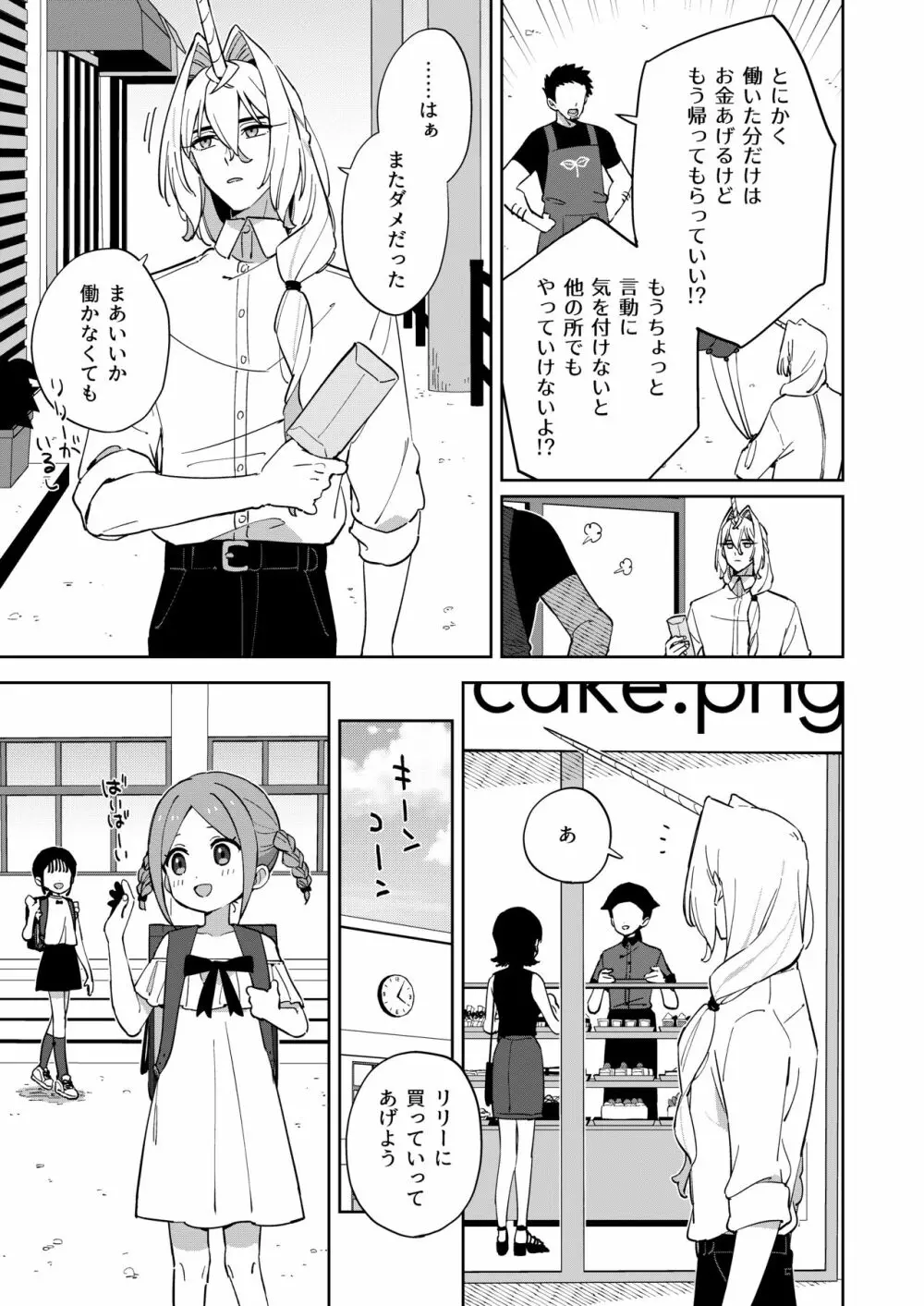 ユニコーンは少女と暮らしたい - page10