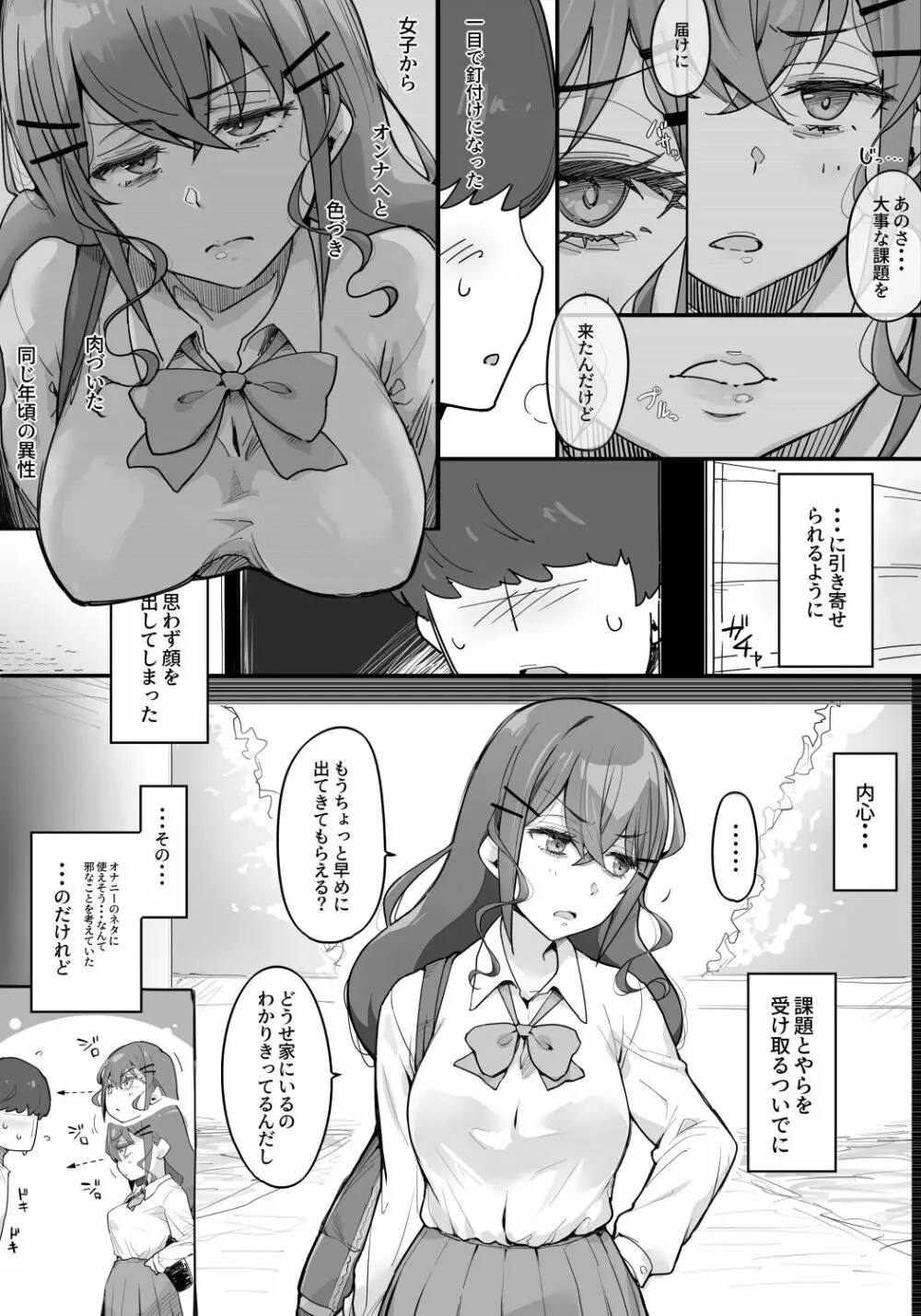 ヒキコモリのアンタに「課題!!」届けにきてヤッただけよ! - page4