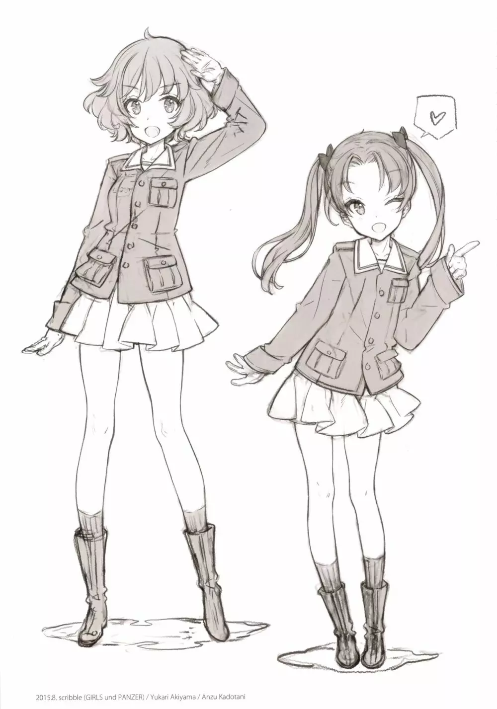 CHARACTER ILLUSTRATIONS SHOJOKISHIDAN 2008-2022 - page200