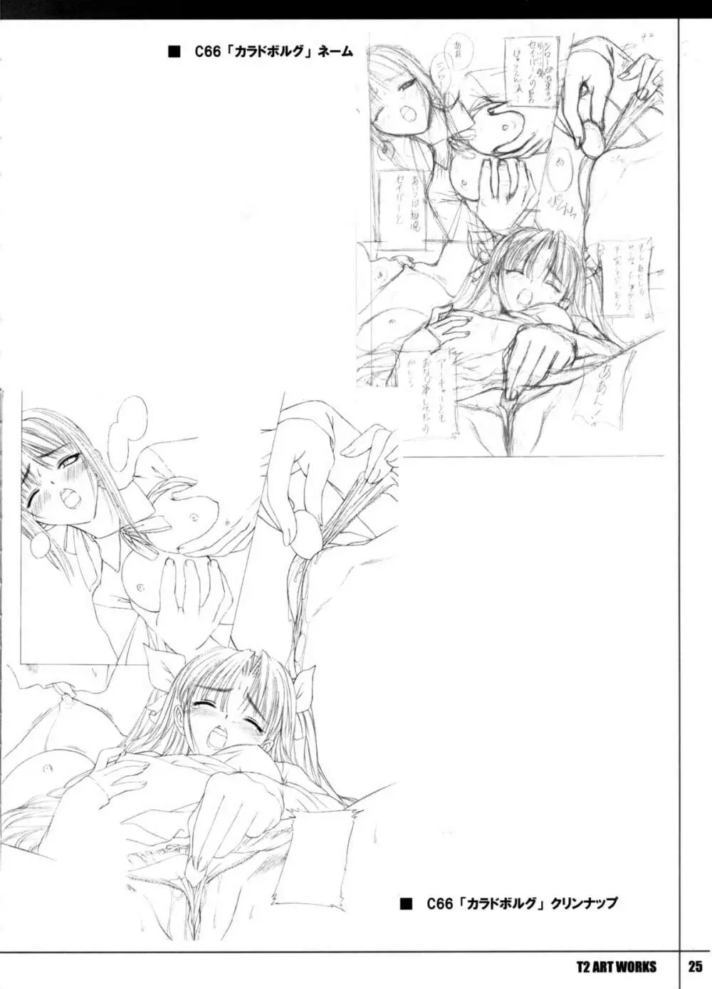 T2 ART WORKS 原画&ラフ集 - page25