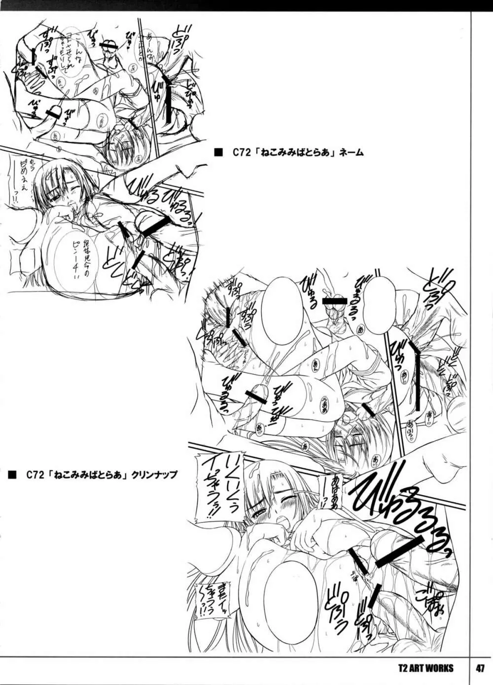 T2 ART WORKS 原画&ラフ集 - page47