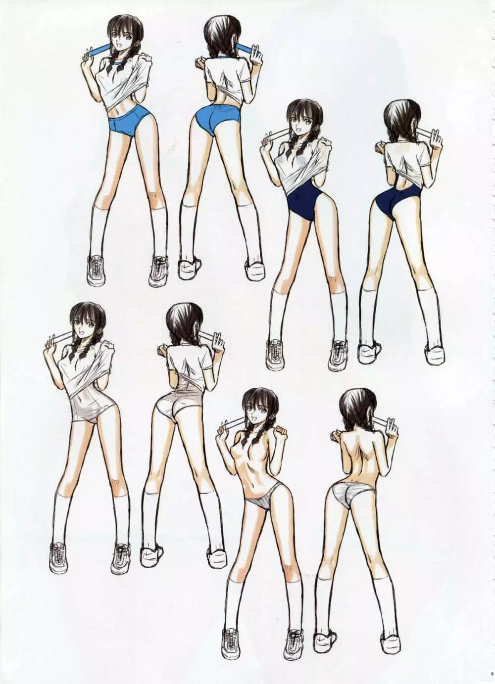 T2 ART WORKS 原画&ラフ集 - page8