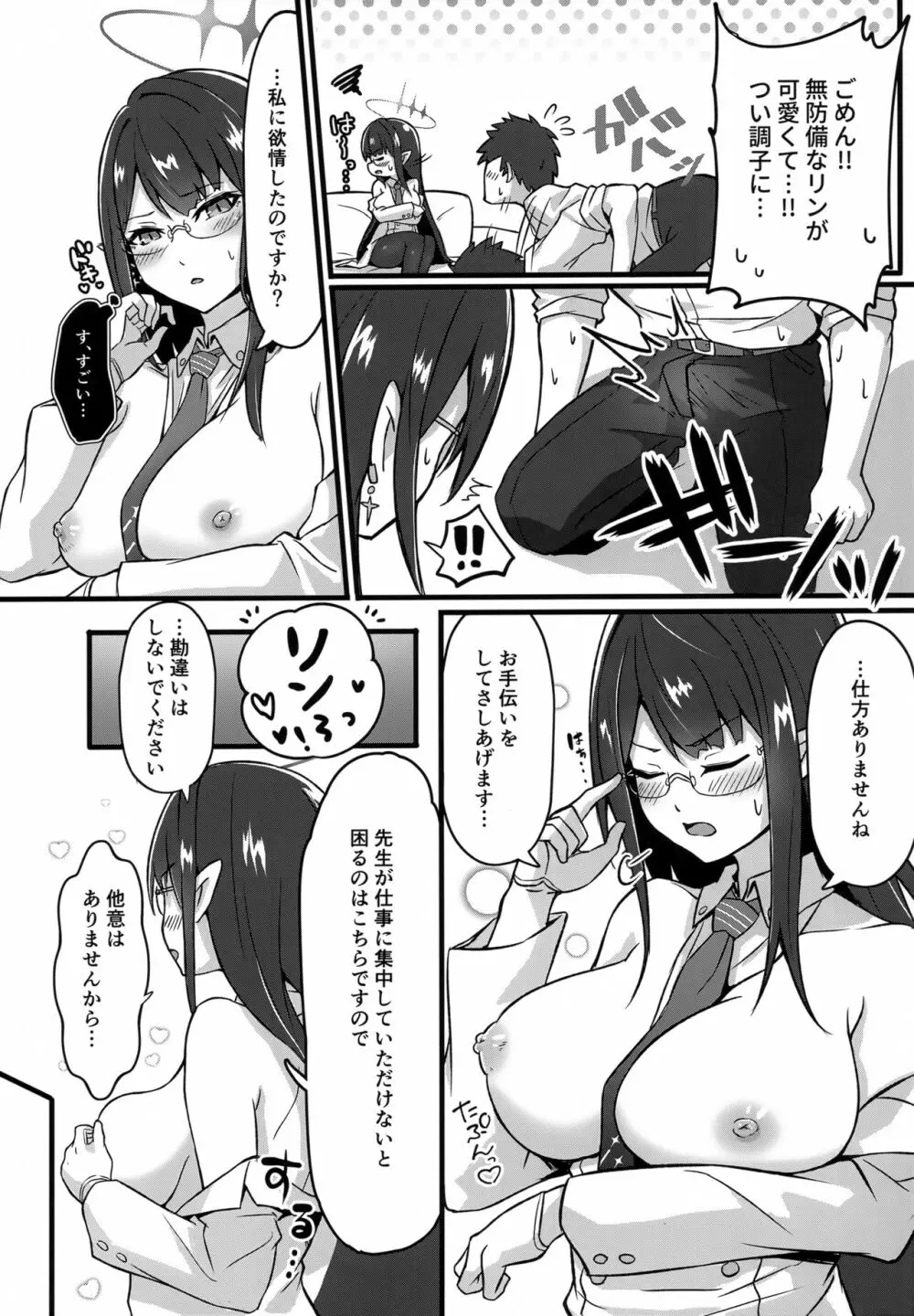 うたた寝中の七神リンと - page12