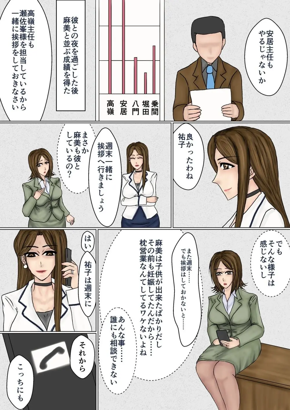 冴えない妻が女を磨いていると思ったら寝取られて托卵までする牝に堕ちていた - page37