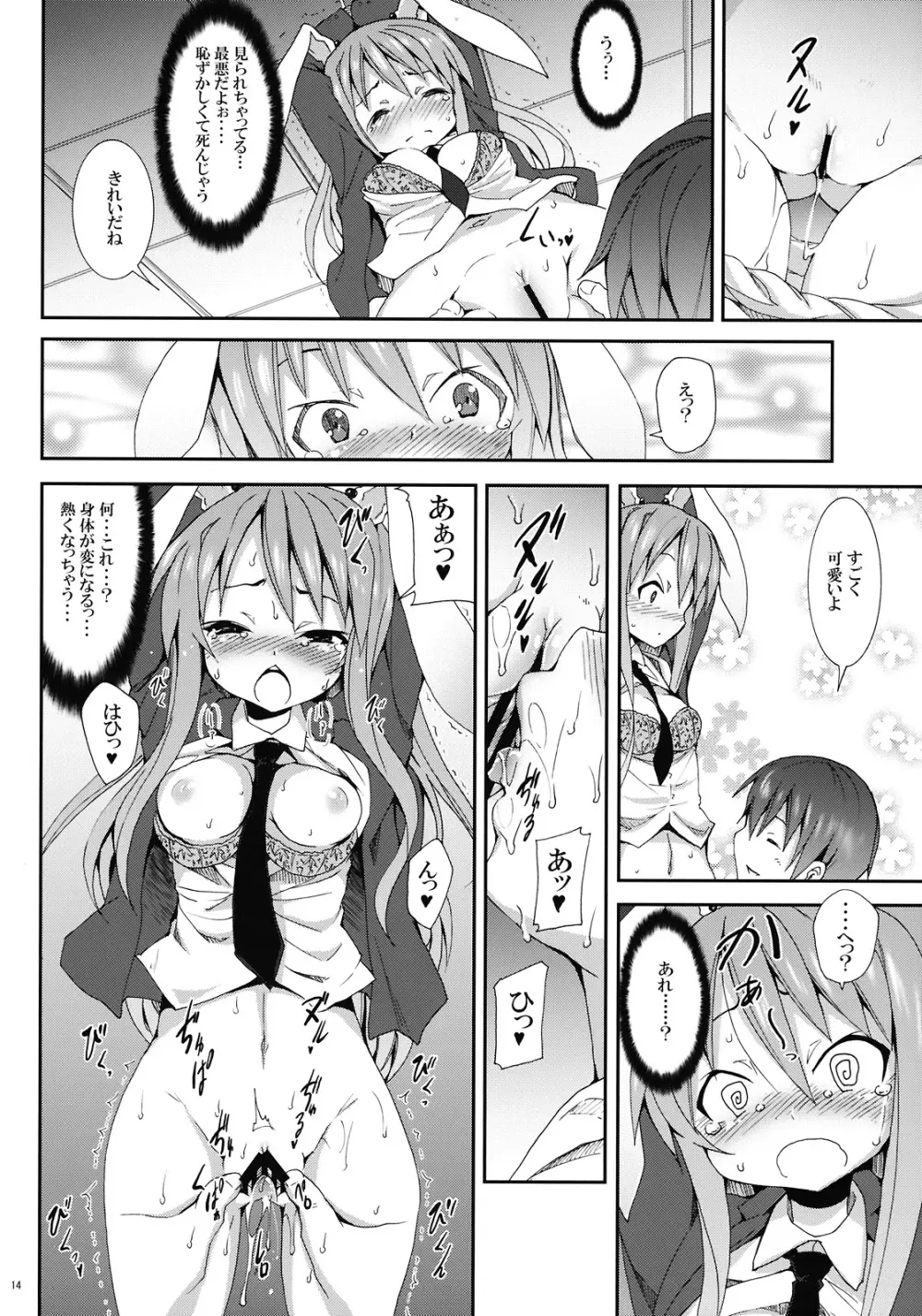 永遠亭でウサギ狩り～下弦～ - page14