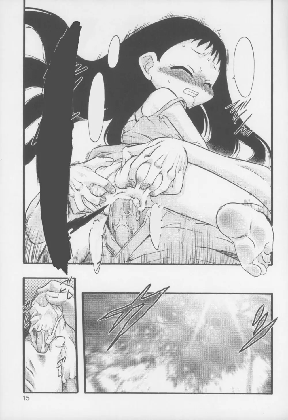 (C70) [P.A.Project (てるき熊) 神の棲む山 第二巻 [Textless] - page15