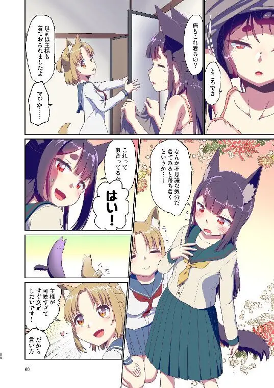 目が覚めたらケモミミ少女になっていたお話総集編1 - page66