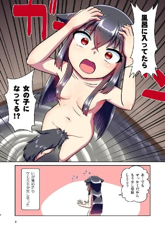 目が覚めたらケモミミ少女になっていたお話総集編1 - page8