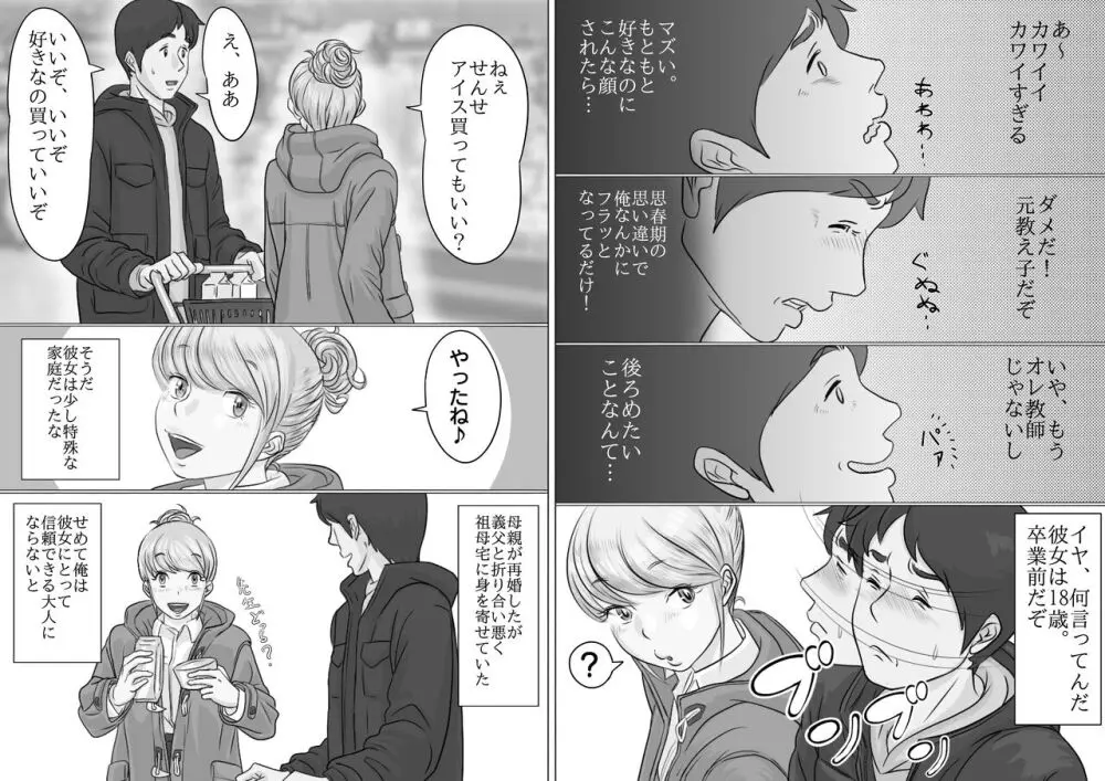 大学受験で上京した元教え子が訪ねてきて… - page15