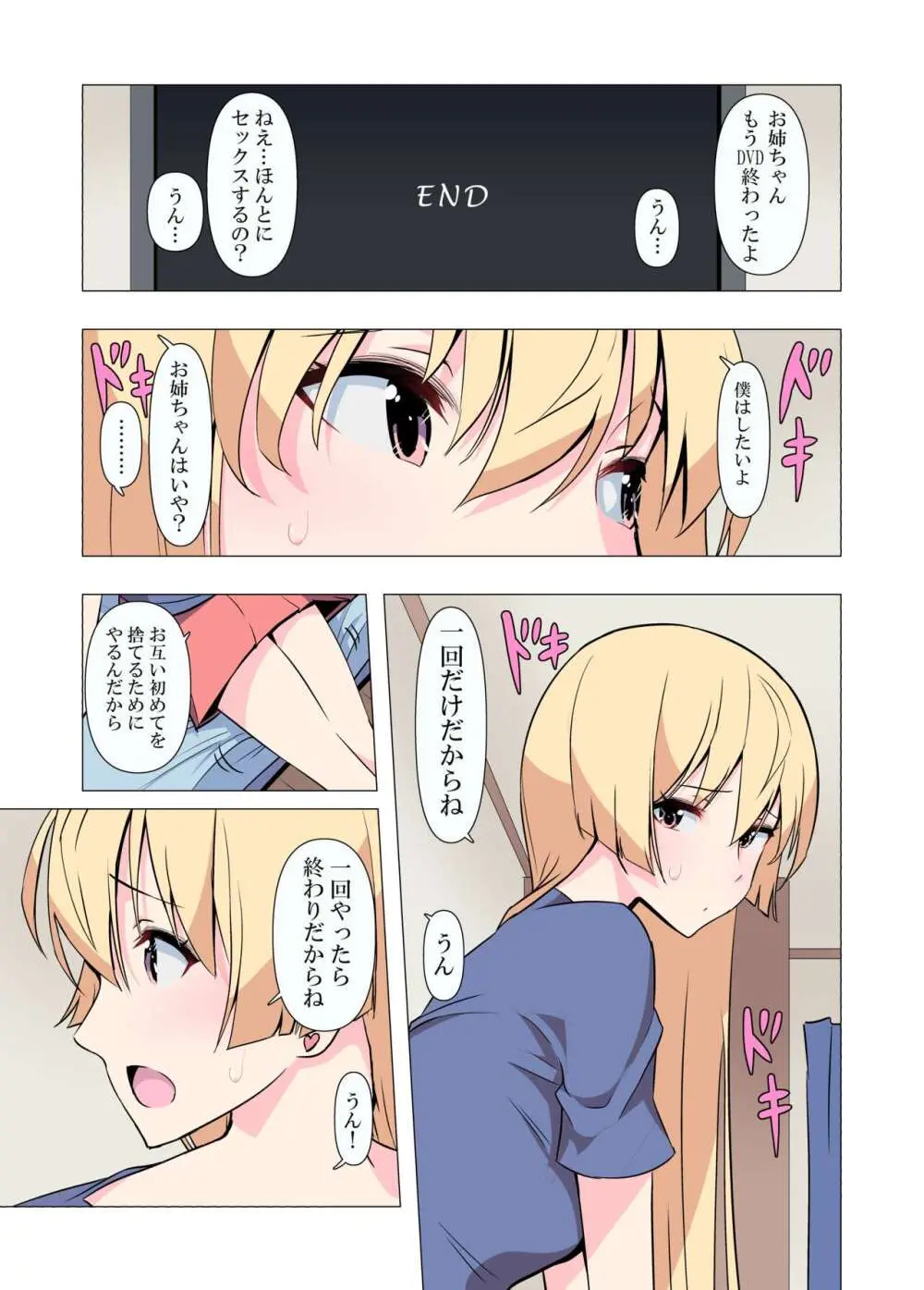 お姉ちゃんお願い!1回でいいからセックスさせて! - page16