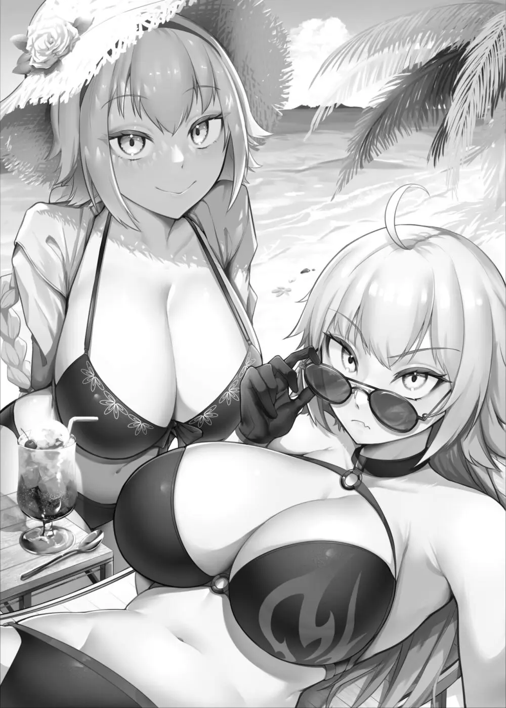 カルデアどすけべマッサージ部ジャンヌ&ジャンヌオルタ編 - page2