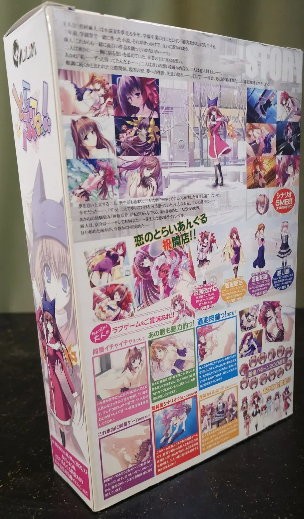 とらぶるっ！ Boxart and Manual - page2