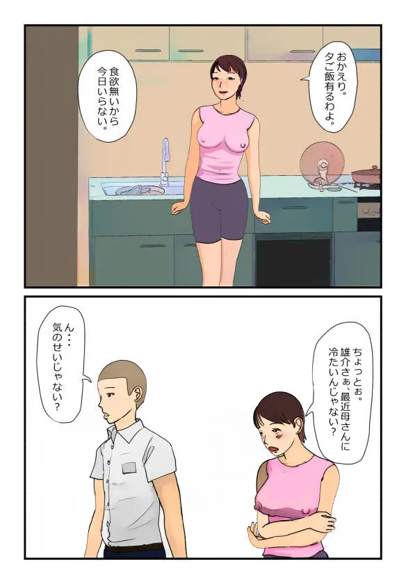 【近親相姦体験】反抗期の息子に堕とされた母親失格な私 - page3