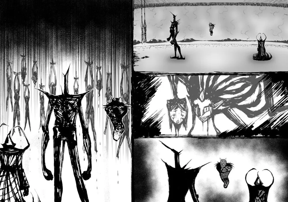 融合戦争～人類存亡をかけた闘い!孕ませ地獄へ突入～1章4話 - page72