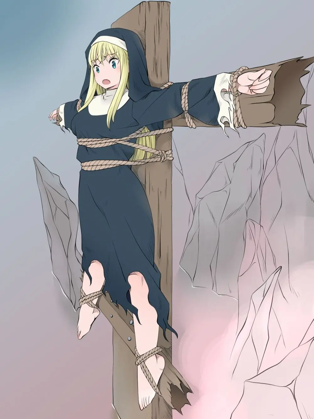 磔シスター～魔物の支配下に堕ちた都を救おうとした修道女の末路～ - page284