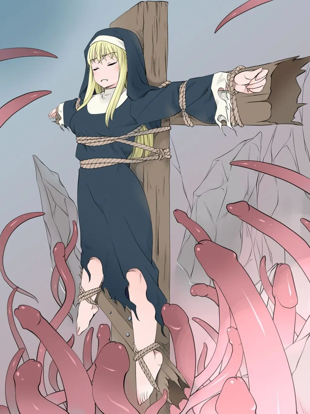 磔シスター～魔物の支配下に堕ちた都を救おうとした修道女の末路～ - page287