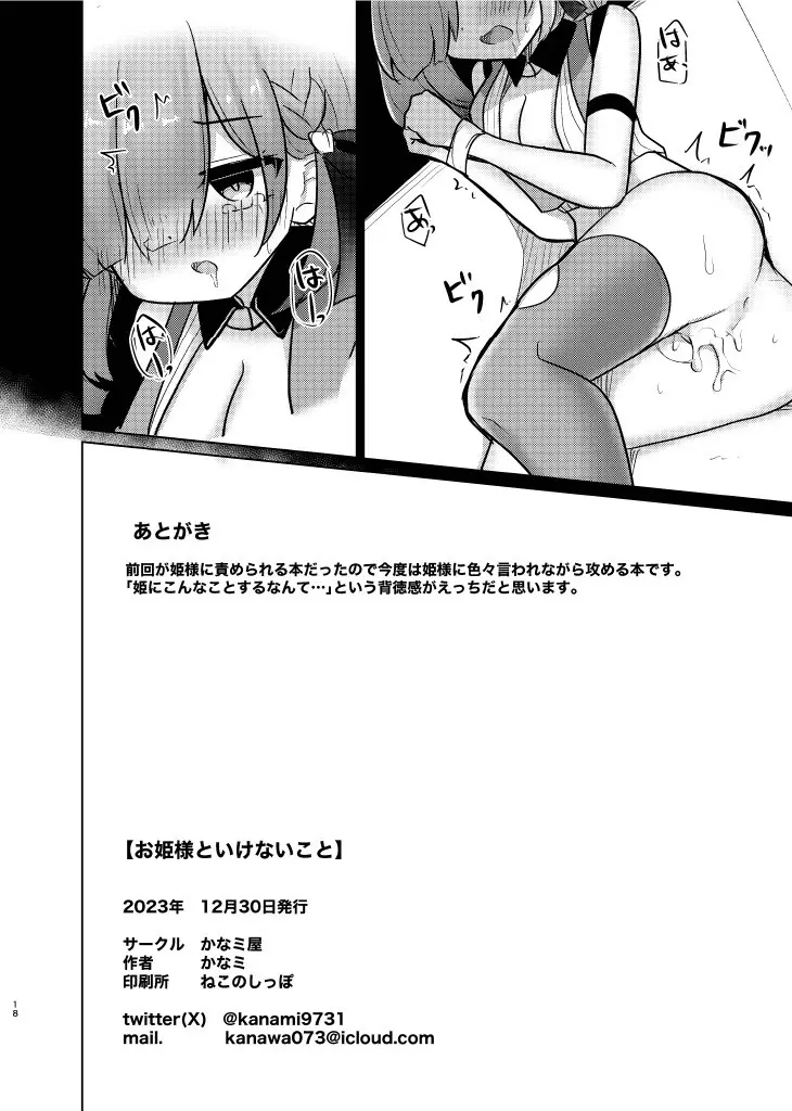お姫様といけないこと - page18