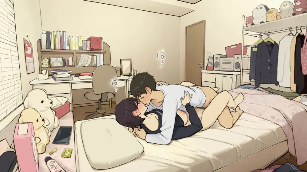 家族在宅中でも自分の部屋でなんとかセックスする学生時代 - page40