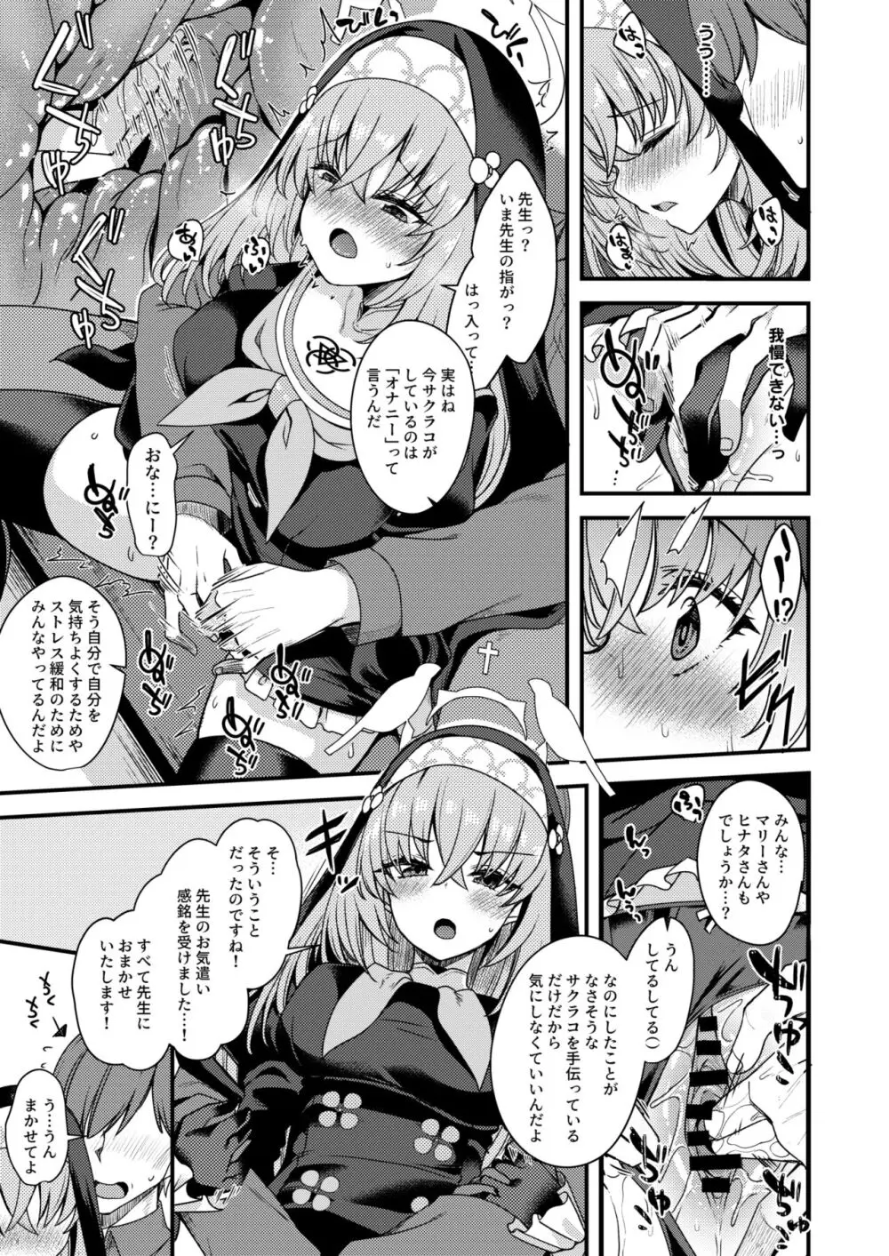 サクラコ様は何も知らない - page8