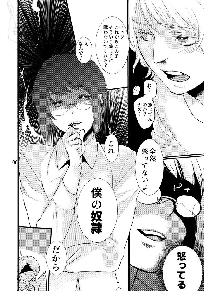 【web再録】ボクのドレイ - page7