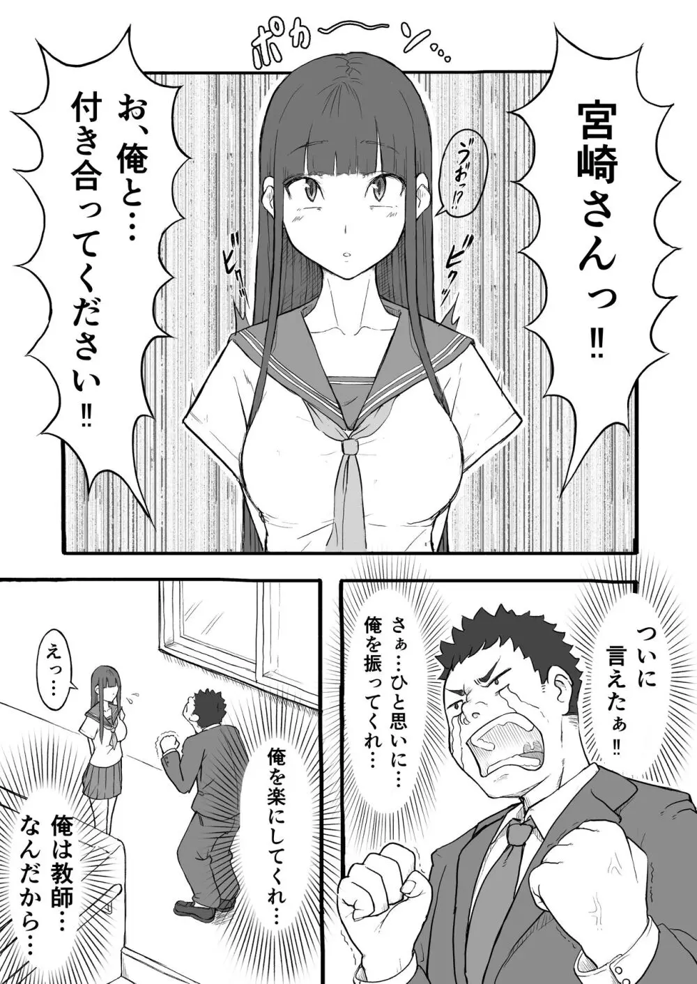 禁じられた青春の果実。～おっとり巨乳女子の初性交～ - page2