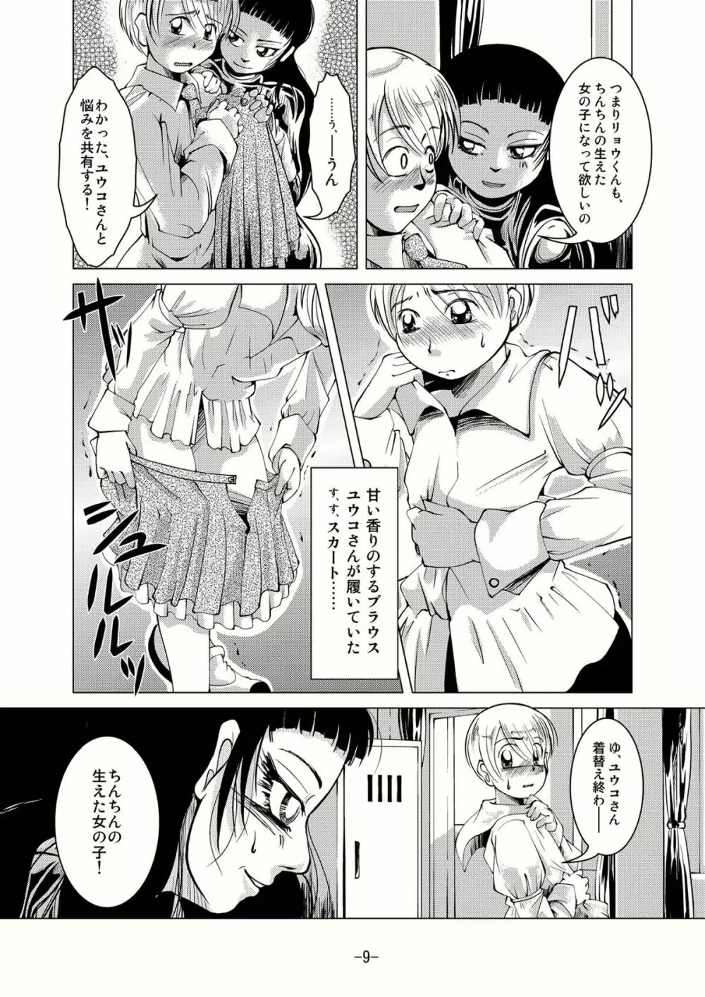 Connect Androgynous to Boy - page8